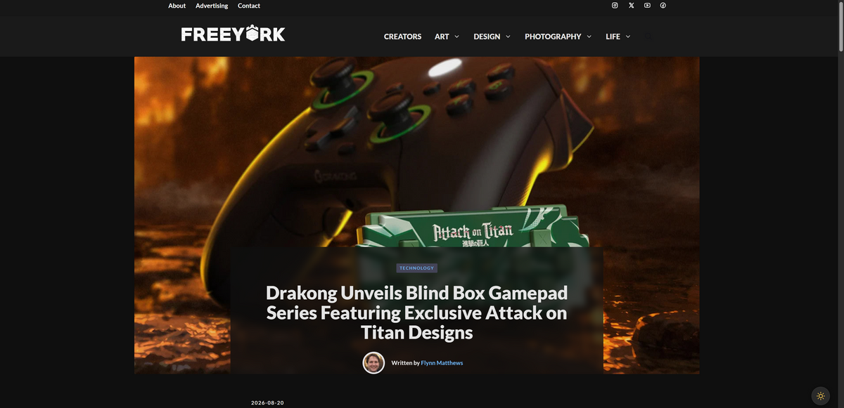 Drakong Unveils Blind Box Gamepad Series Featuring Exclusive Attack on Titan Designs