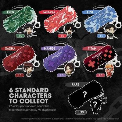 PixelByte Attack on Titan BlindBox - Single Box