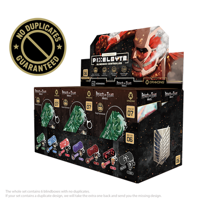 PixelByte Attack on Titan BlindBox - Whole Set