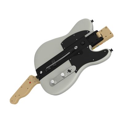 InfinaKore Fender Telecaster Edition body with the neck detached